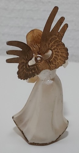 5 Vintage Angel Musician Figures.  Art Plastics,  Hong Kong. - Imagen 9 de 22