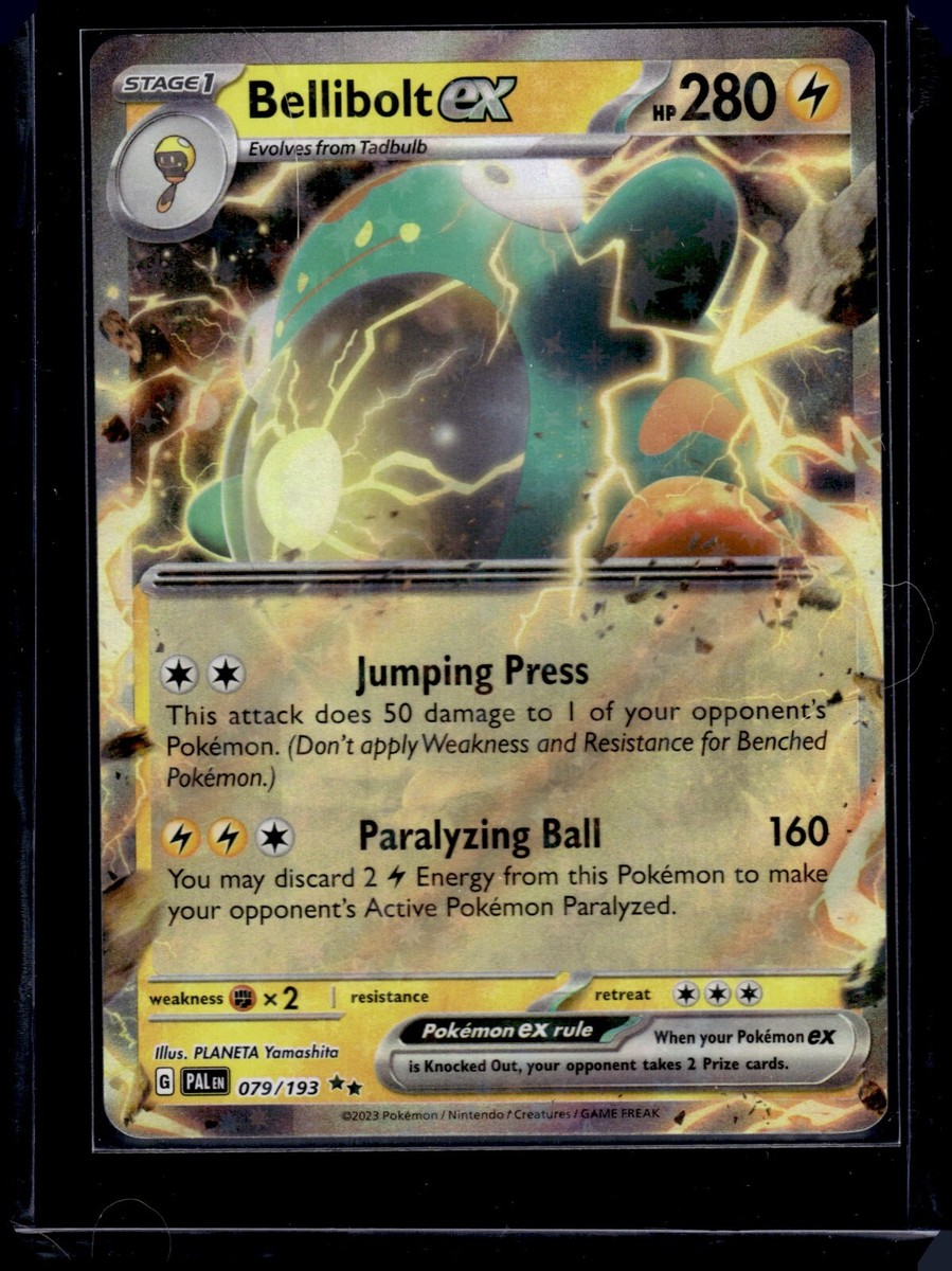 ポケモン - アベル18点 Pokemon ⚡️ Bellibolt ex 079/193 Paldea Evolved 79/193 Holo