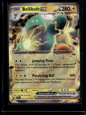 Pokemon ⚡️ Bellibolt ex 079/193 Paldea Evolved 79/193 Holo