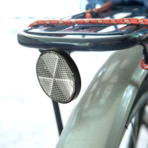 Fahrrad Kunststoff Reflektor Rücklicht Reflektor vorne und hinten Warnrücklicht - Bild 8 von 24