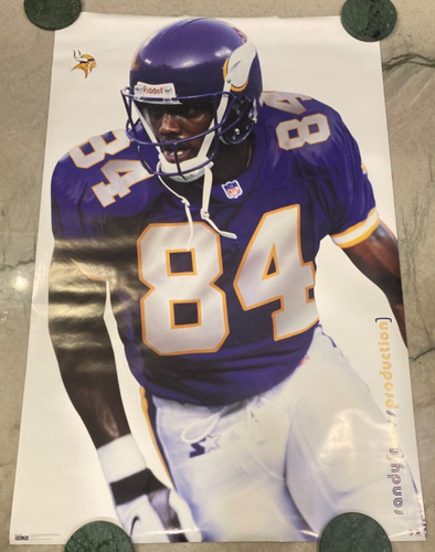 NIP- SEALED - Costacos Brothers Randy Moss Minnesota Vikings Poster