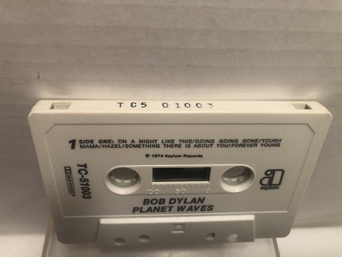 Tested Bob Dylan – Planet Waves Cassette TC-51003 Asylum Records - Picture 6 of 8