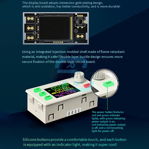 XY6020 CNC Adjustable Voltage Regulator DC Buck Power Supply Module 20A/1200W - Bild 33 von 37