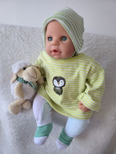 Zapf Chou Chou Rock-a-bye 48 cm Baby Puppe 2002 hat Funktionen mit Zubehör Doll - Bild 3 von 22