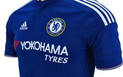 CHELSEA 2015/16 HOME (XL,L,M) ADIDAS BLUE ENGLAND S/SLEEVE FOOTBALL SOCCER SHIRT - Picture 5 of 12