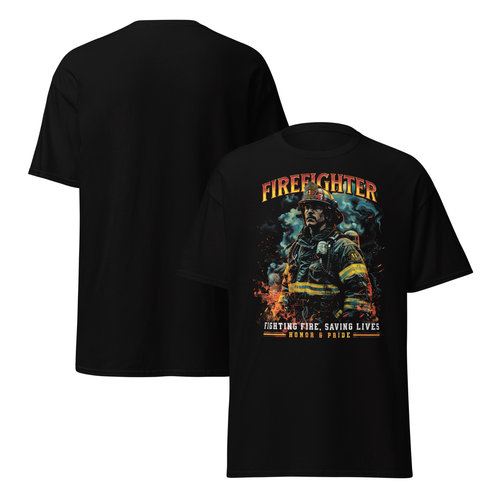 Feuerwehrhelden Shirt Herren Brave Firefighter T-Shirt Leben retten Ehre Stolz Geschenk " - Bild 55 von 84