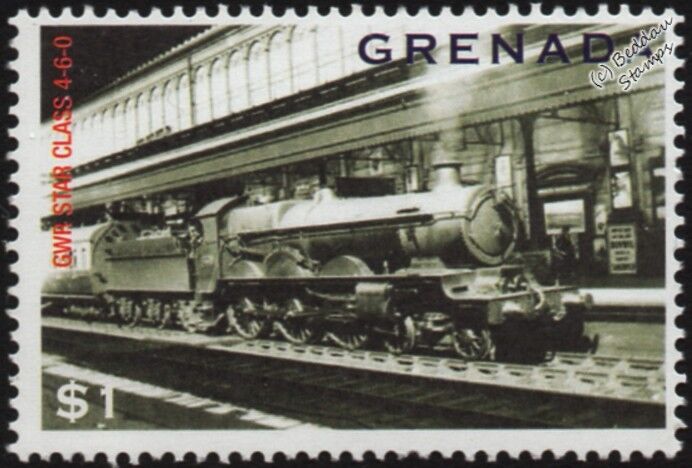 Great Western Railway (GWR) Star Class 4000 4-6-0 Steam Train Lo