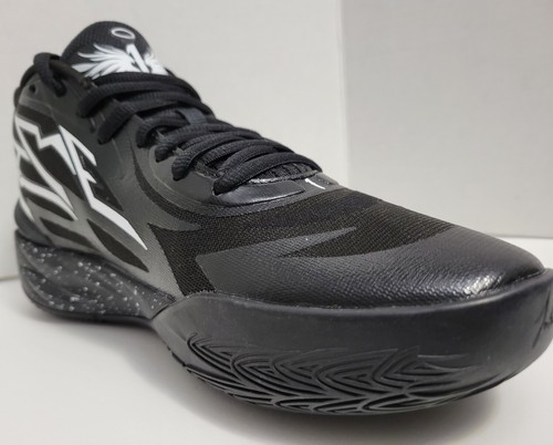 Zapatos de baloncesto para hombre Puma MB.02 talla 9.5 OREO Lamelo bola negros blancos 379420-01 - Imagen 9 de 13