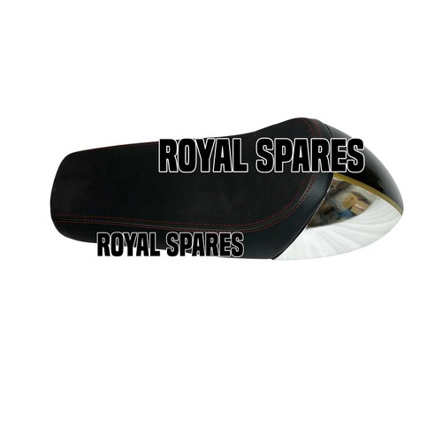 BLACK PREMIUM TOURING RIDER SEAT & CHROME BLACK COWL FOR INTERCEPTOR & GT 650 - Picture 17 of 19