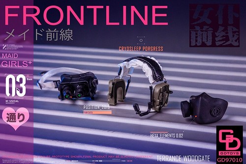 Spot 1/6 Soldat Handheld Model Maid Frontline Nova NOVA Movable Eye GD97010 - Bild 8 von 24