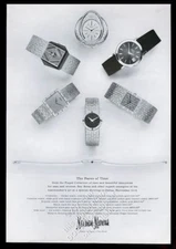 1964 Piaget watch 6 styles photo Neiman-Marcus vintage print ad