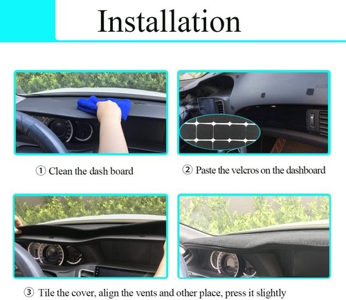 for HUMMER H2 CUSTOM FACTORY FIT DASH COVER MAT 5 COLORS AVAILABLE - Picture 5 of 5