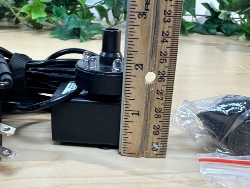 Vogeltränke Springbrunnenpumpe mit LED-Leuchten, 7 verschiedene Wasserstile - Bild 7 von 18