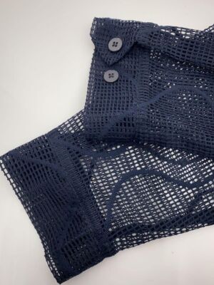 トップス UNUSED Gourd pattern mesh dog ear jacket UNUSED OTHER 23SS Gourd PATTERN MESH DOG EAR JACKET 2 POLY
