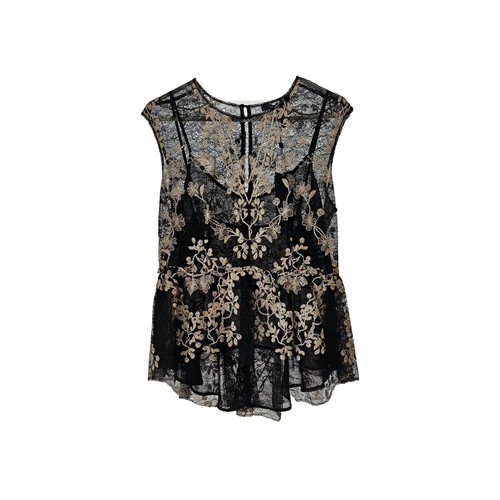 SALE!【BCBG MAXAZRIA】ノースリーブスカラップレースドレス NEW BCBG MAX AZRIA WHITE LACE HARLOW SLEEVELESS DRESS