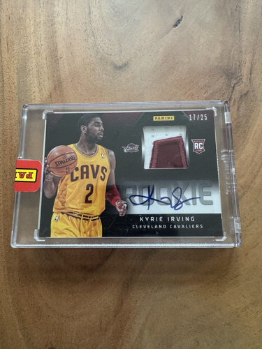 KYRIE IRVING - 2013-14 PANINI FINALS PROMO ROOKIE PATCH AUTO RPA 11/25 SEALED - Picture 1 of 2