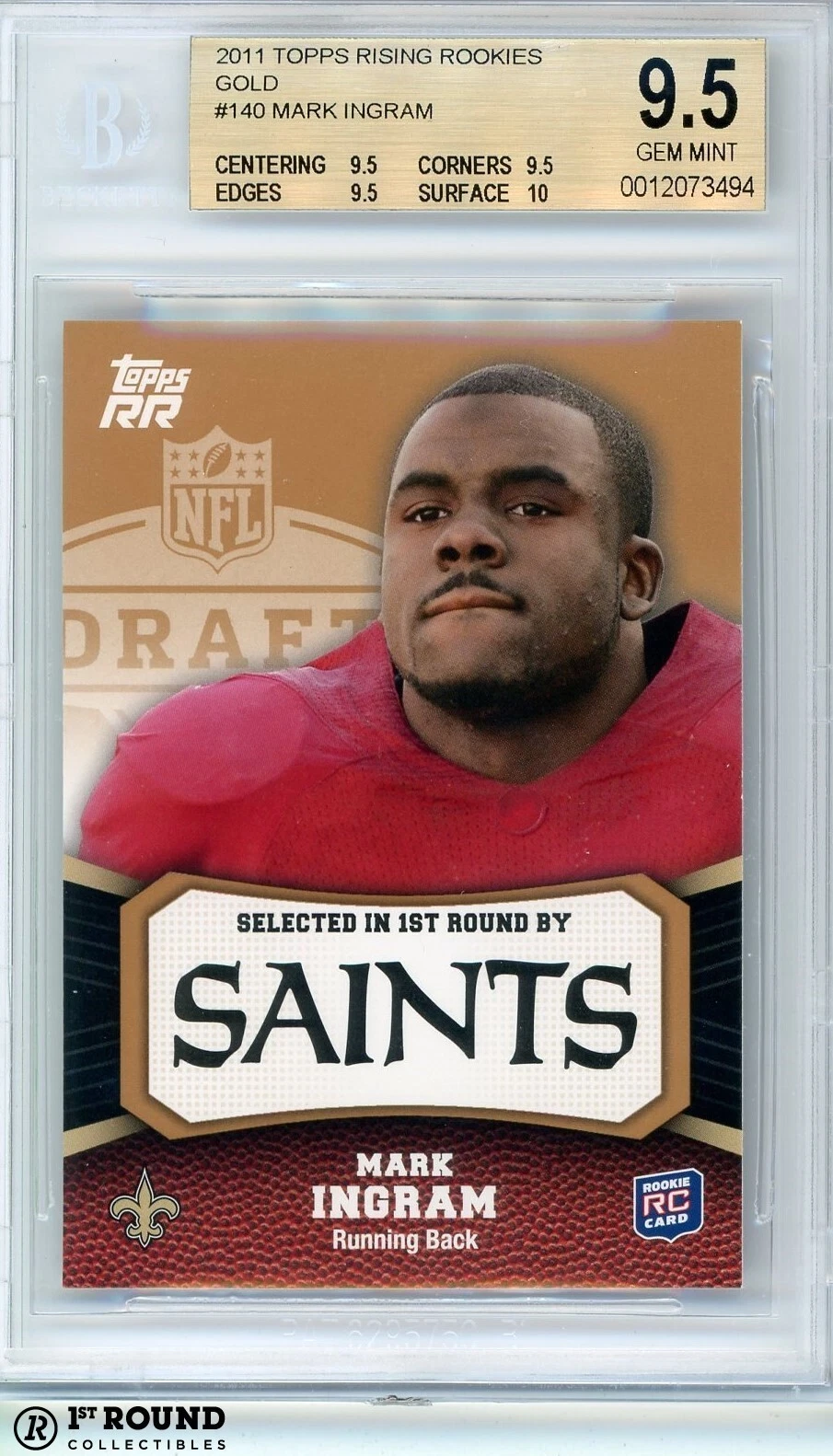 Mark Ingram Topps Rising Rookies #140 Base