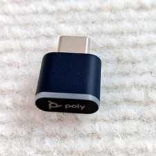 Plantronics Poly BT700C High Fidelity Bluetooth BT V5.1 USB-C Adapter Dongle