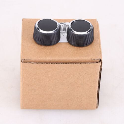 22912547 Rear Radio Volume Control Knob Pair Chrome FOR Buick Cadillac Chevy GMC - Bild 3 von 13