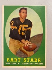 1958 Topps #66 Bart Starr EX+ 2nd yr Free Shipping