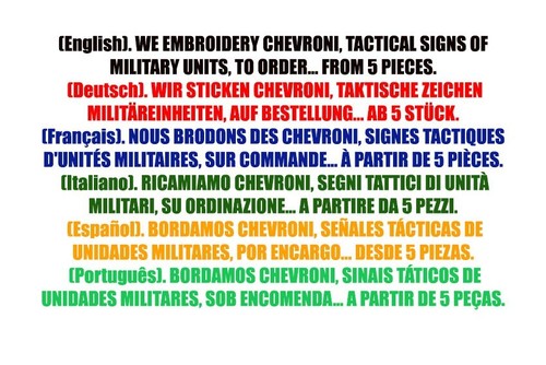 Chevron. 33rd Volunteer Infantry Division SS "Charlemagne" (1st French). - Picture 6 of 6