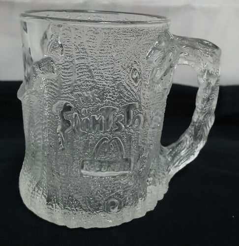 Flintstone's TreeMENDOUS Glass Mug Vintage 1993 McDonalds packaged with care - Picture 2 of 7