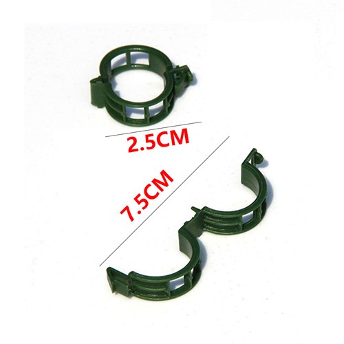 Garden Plant Support Clips Veggie and Tomato Trellis Twine 25mm 100-500Pcs - Picture 2 of 13