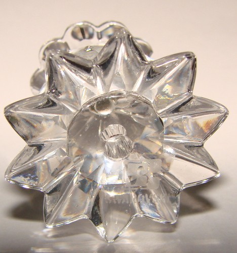 VINTAGE Swarovski Crystal PIN CANDLE HOLDERS Set of 6 1" 7600 NR 131 - Picture 2 of 5