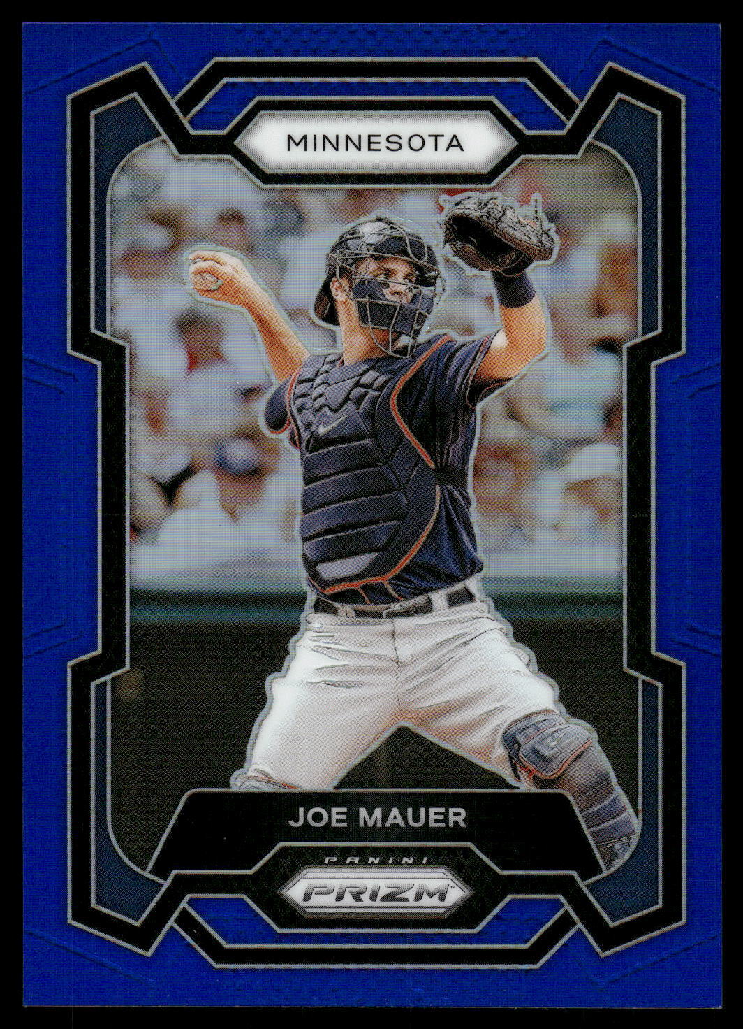 2024 Panini Prizm Baseball JOE MAUER BLUE PRIZM 145/199 #7 MINNESOTA