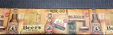 Beer Wallpaper Border Bar Pub Decor Lager Ale Brew Theme Man Cave KB79706B