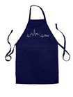 Heartbeat City Silhouettes Paris - Unisex Kids Apron - France French Romantic