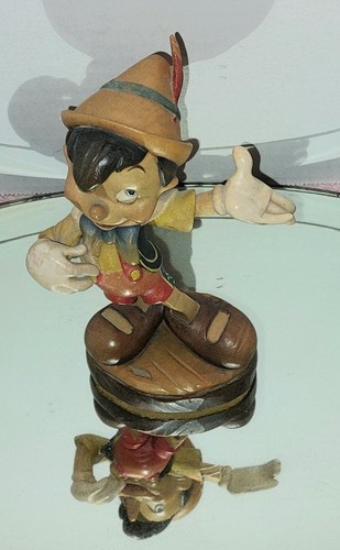 Disney Anri Pinocchio Lim. Hrsg. 500 neuwertige Figur 6" tolles Geschenk für Sie oder sie - Bild 3 von 8