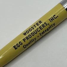 VTG Scripto Mechanical Pencil WOOSTER EGG PRODUCERS INC. Wooster Millersburg OH