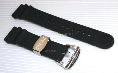 Für SRP777 SRPB97 Turtle Original Seiko Prospex Schwarz 22mm Silikon Uhrenarmband - Bild 5 von 7