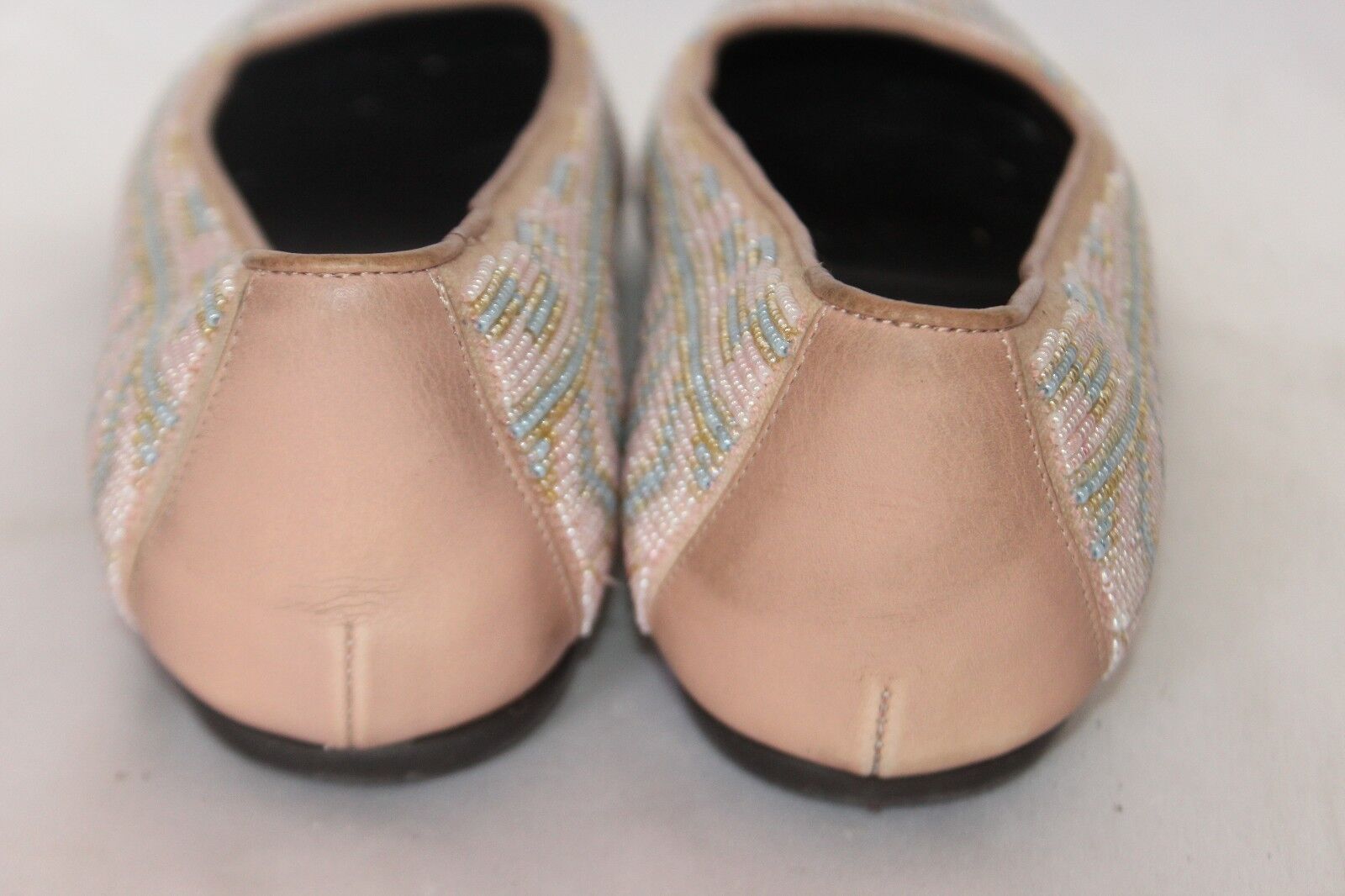 Donald J Pliner bluesh Pink Multi Aztec Beaded Beaded Beaded HASIN Ballet Flats Sz 6 325 51d1b9 Donald J Pliner bluesh Pink Multi Aztec Beaded Beaded Beaded HASIN Ballet Flats Sz 6 325 51d1b9