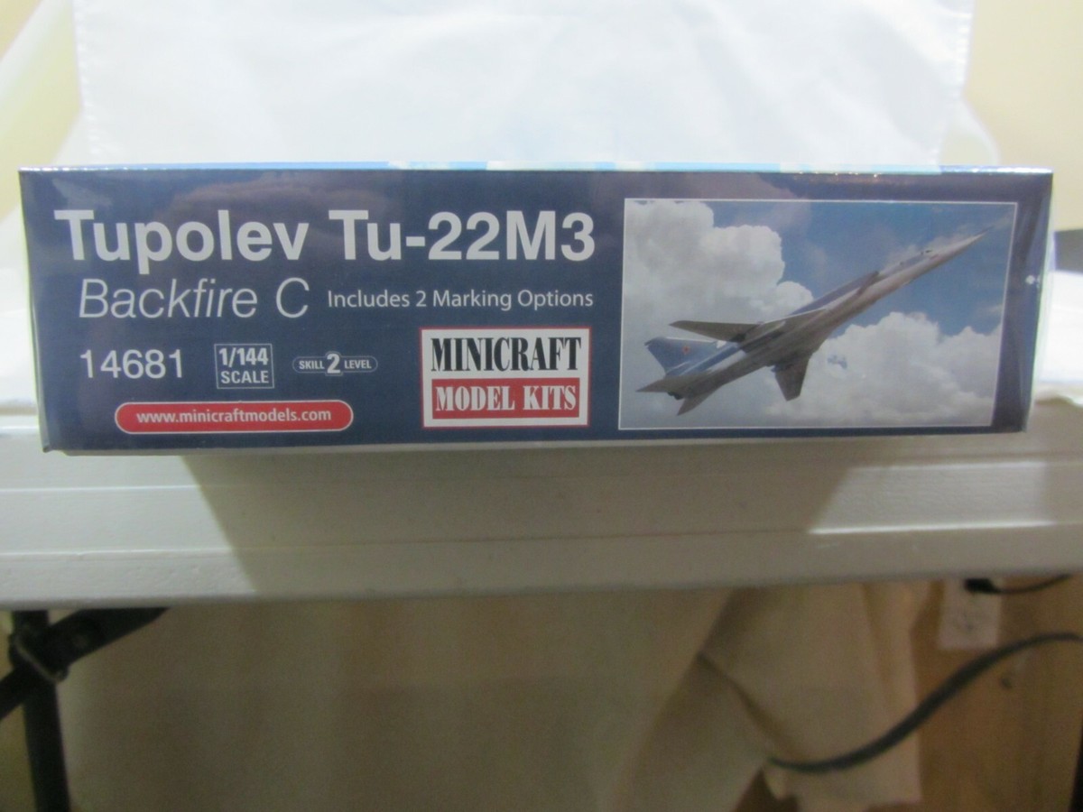 Minicraft - Tupolev Tu-22M3 Backfire C Model Kit NIB 1:144 (0422HO) 14681