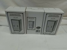 TableCraft 221 S/S Full-Size Double Sided Napkin Dispenser-LOT OF 3 DISPENSERS
