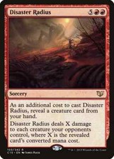 Disaster Radius MTG Magic Cards NM Mixed Sets Same Art RARE