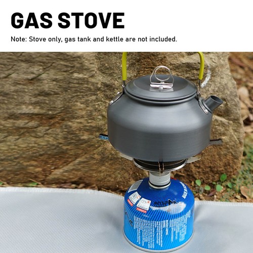 Faltbar Mini Campingkocher Gaskocher Gasherd Brenner Camping Gas Stove Outdoor - Bild 7 von 12