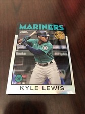2021 Topps Chrome Kyle Lewis 1986 35th Anniversary Insert 86BC-22 *Mint* Qty