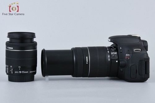 "Count 19" Canon EOS Kiss X5 / Rebel T3i / 600D 18.0 MP 18-55 55-250 Lens w/ Box - Picture 6 of 18