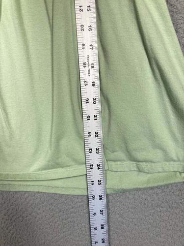 Gloria Vanderbilt Top Womens XXL Pink Green Short Flutter Eyelet Sleeve Lot of 2 - Picture 4 of 22