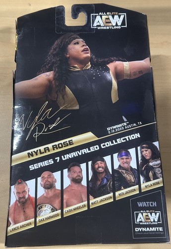 !NIB 2021 AEW Unrivaled Collection Series 7 #58 Nyla Rose Wrestling ActionFigure - Picture 19 of 24