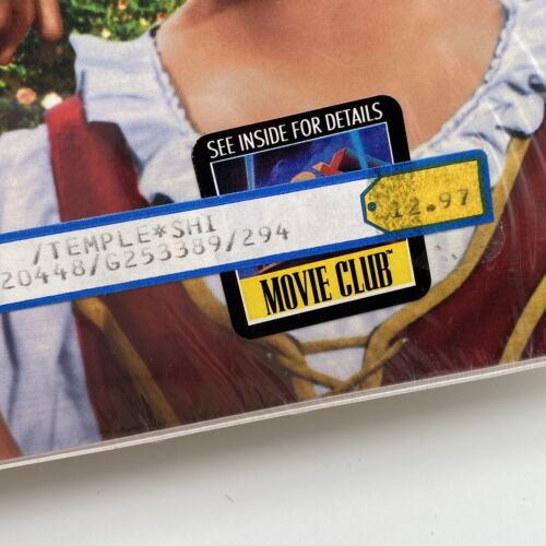 Shirley Temple Movie Film The Blue Bird VHS Colorized NEW SEALED 1995 - Picture 3 of 12