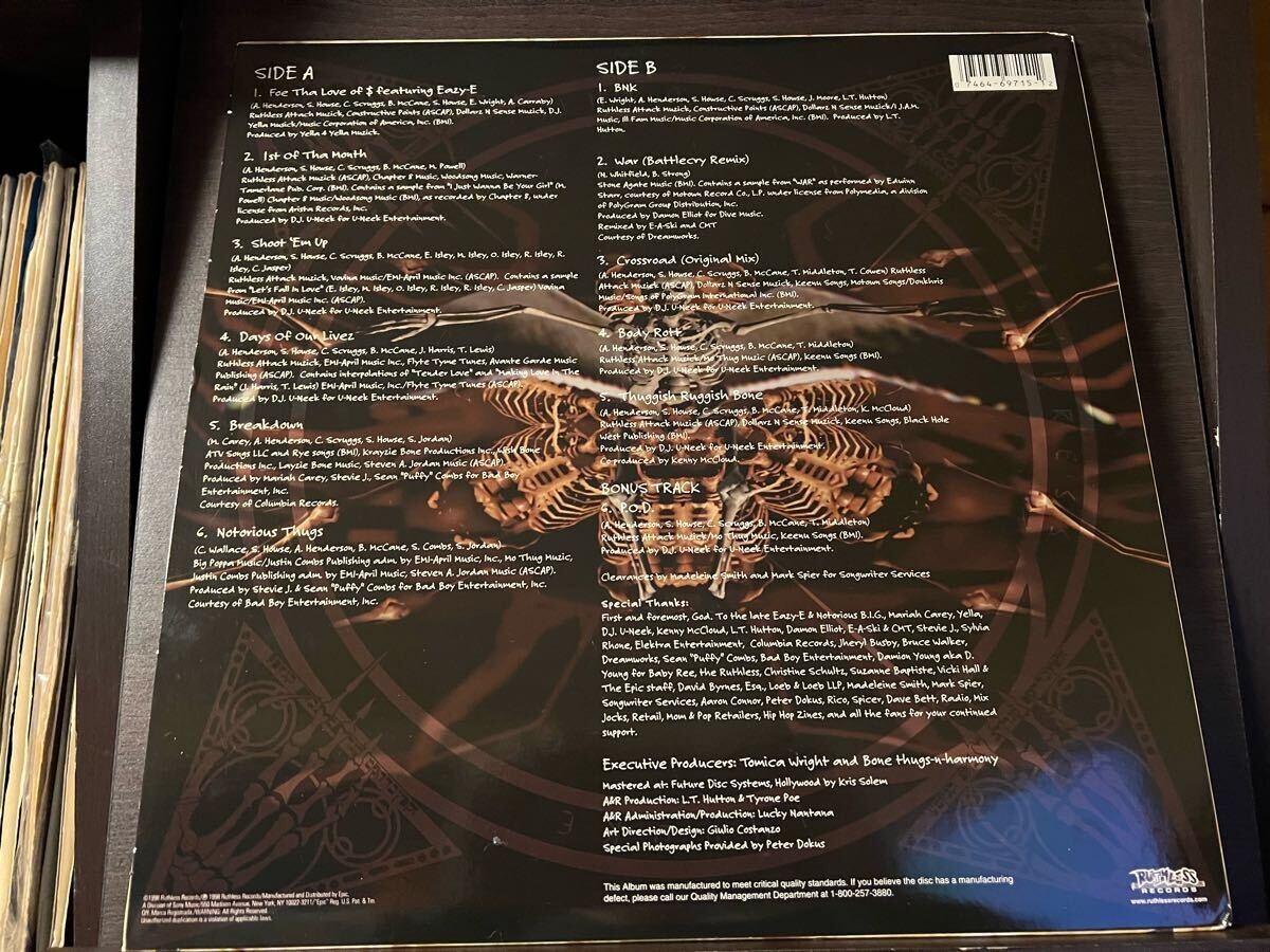Bone Thugs-n-Harmony レコード 5枚セット Bone Thugs-n-Harmony レコード 5枚セット