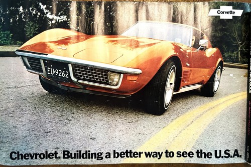 Corvette Service Books Manual 1972 72 Sales Brochure 3 volumes - Picture 5 of 12