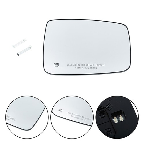 Right Passenger Side Mirror Glass Power Heated For Dodge Ram 1500 2500 2012-2019 - Picture 2 of 12