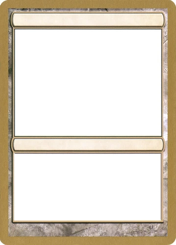 MTG {Blank Card}(2004)  - World Championships #004_BLANK