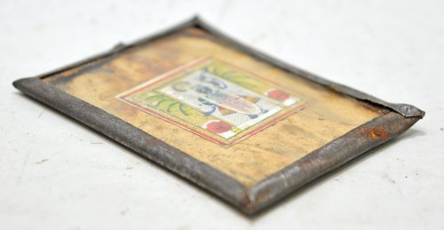 Antique Miniature Water Color Painting God Shrinathji Original Old Hand Painted - Picture 5 of 5