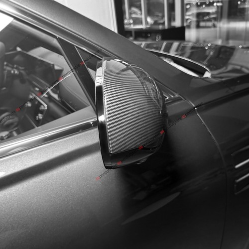 1 Pair Side Door Rearview Mirror Cover Trim Caps For Genesis GV80 Accessories - Picture 8 of 15